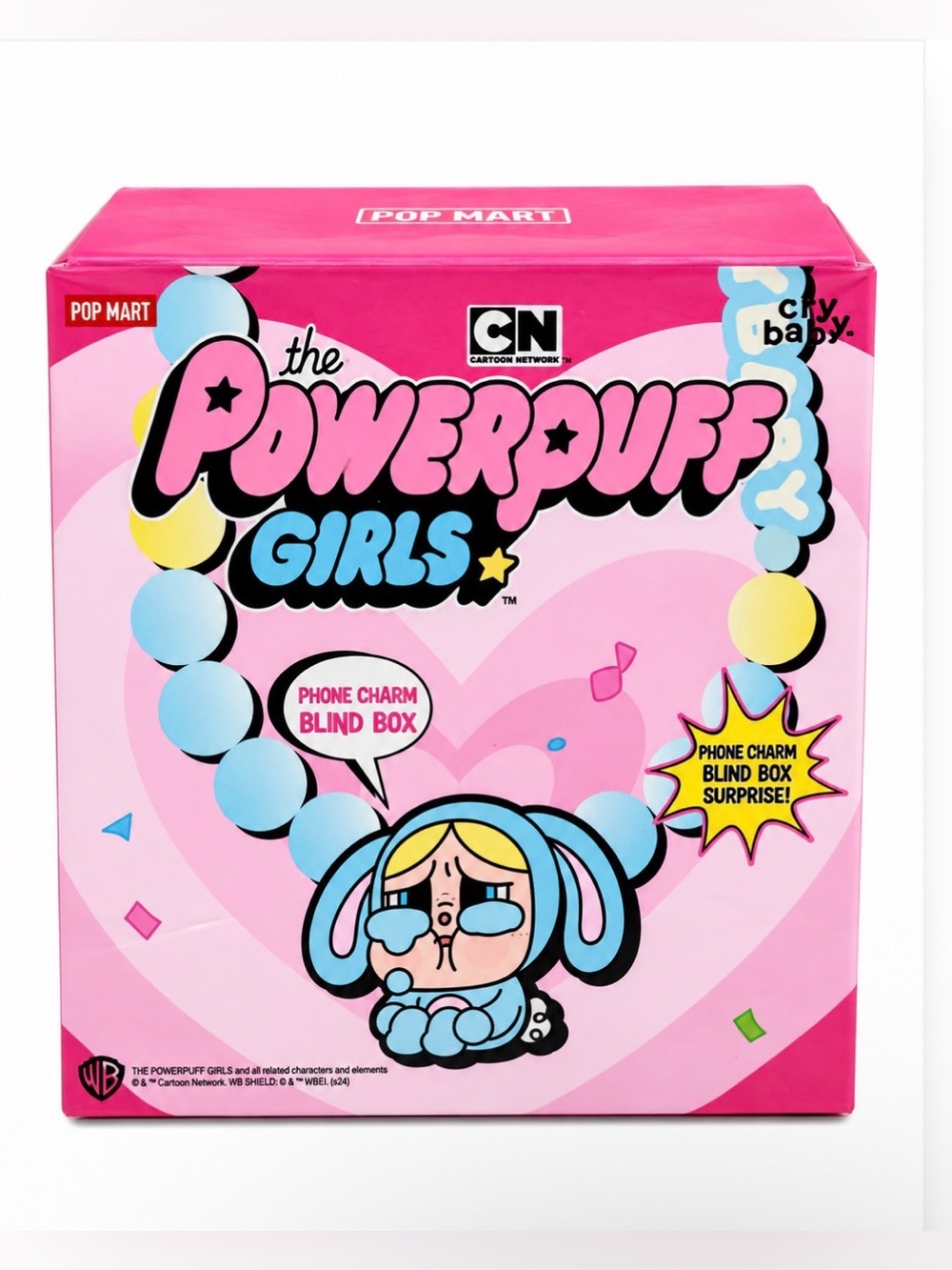 CRYBABY × Powerpuff Girls Series-Phone Charm Blind Box
